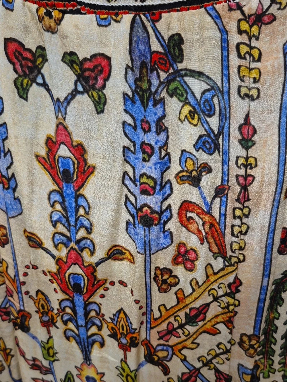 Anthropologie Valerie Embroidered Maxi Dress Sz 16 Excellent Condition - Picture 11 of 15